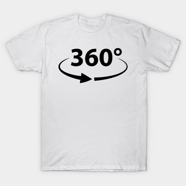 Rotate For 360 Degrees T-Shirt by TheCatCaitlin